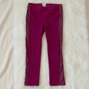 Chic Magenta Kids Leggings